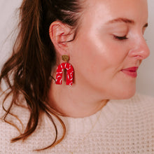 Load image into Gallery viewer, Millie - Candy Cane Earrings
