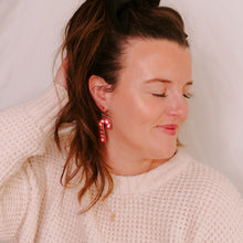 Load image into Gallery viewer, Candy Cane Earrings
