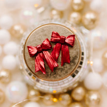Load image into Gallery viewer, Satin Ribbon Bow - STUDS