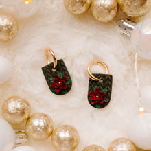 Load image into Gallery viewer, Sarah - Poinsettia Earrings