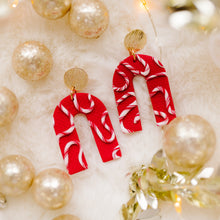 Load image into Gallery viewer, Millie - Candy Cane Earrings