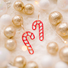 Load image into Gallery viewer, Candy Cane Earrings