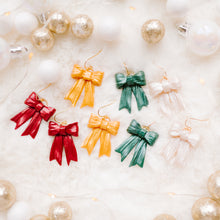Load image into Gallery viewer, Ribbon Bow - Earrings