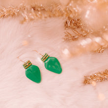 Load image into Gallery viewer, Christmas Light Earrings