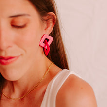 Load image into Gallery viewer, Square Chain Dangles