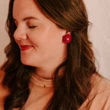 Load image into Gallery viewer, Camelia Studs