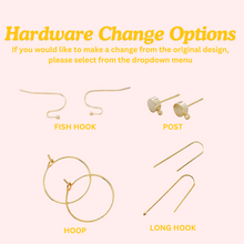 Load image into Gallery viewer, Ribbon Bow - Earrings