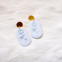 Load image into Gallery viewer, Birth Flower Earrings