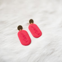 Load image into Gallery viewer, Birth Flower Earrings