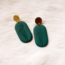 Load image into Gallery viewer, Birth Flower Earrings