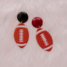 Load image into Gallery viewer, Game Day Football - Earrings

