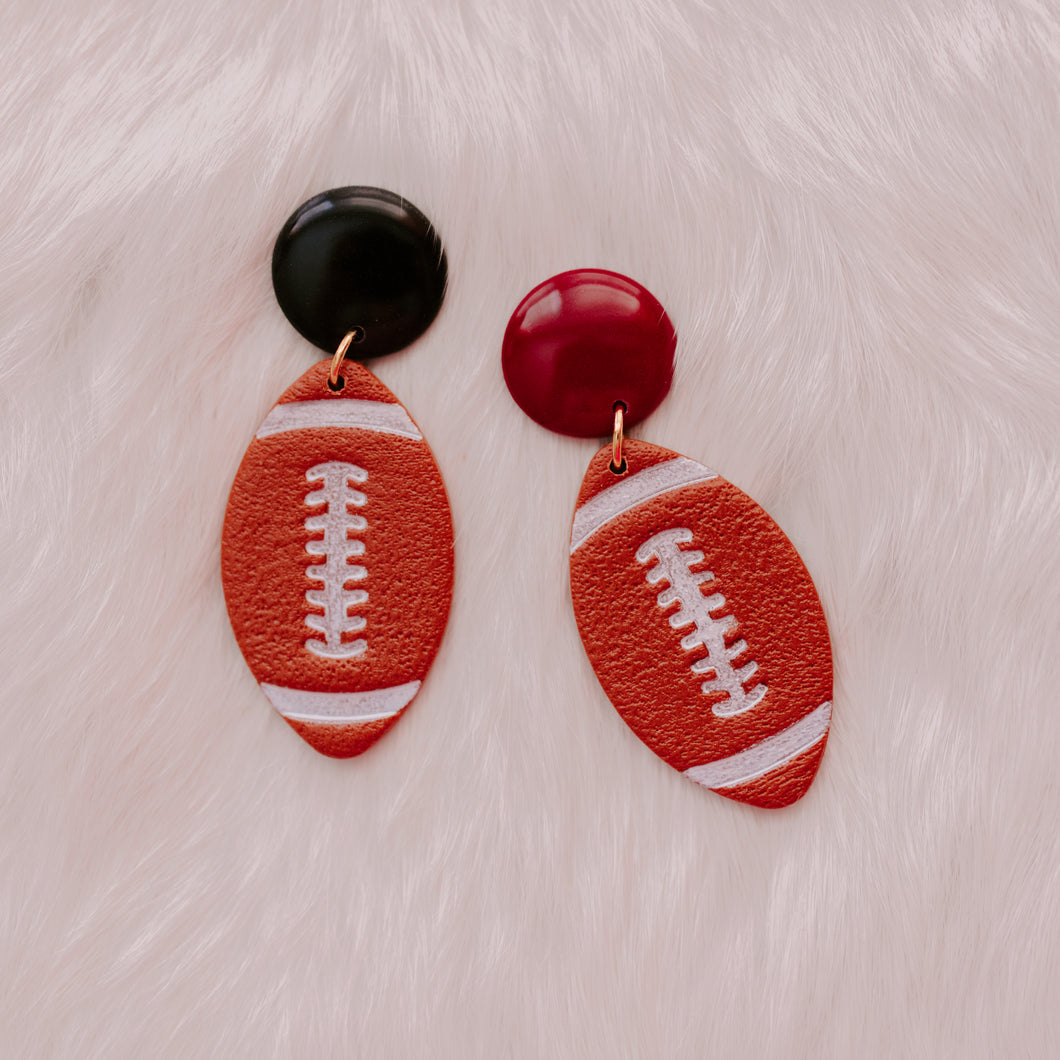Game Day Football - Earrings