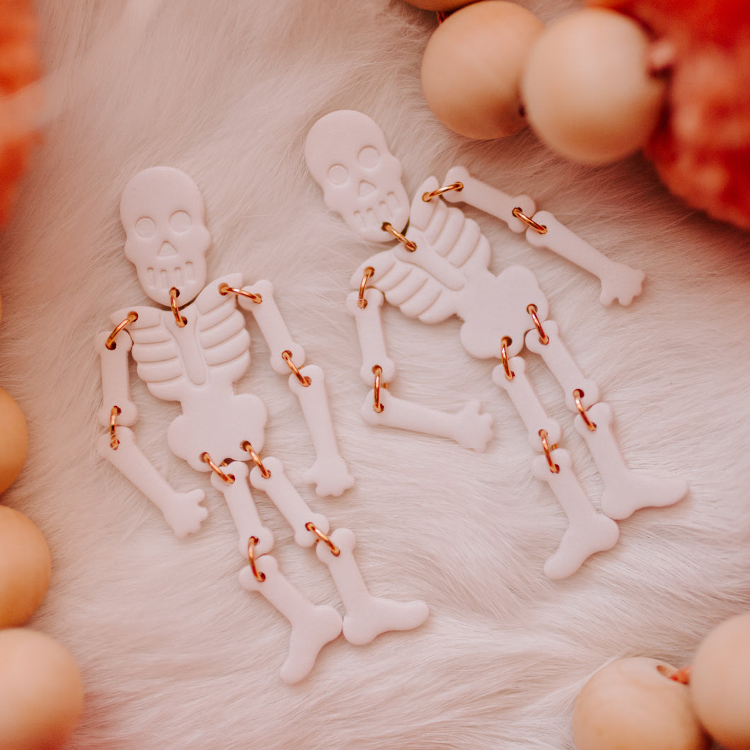 Benny - Skeleton Earrings