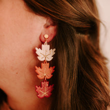 Load image into Gallery viewer, Fall Leaves - Earrings
