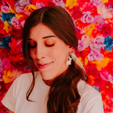 Load image into Gallery viewer, Floral Rabbit Earrings
